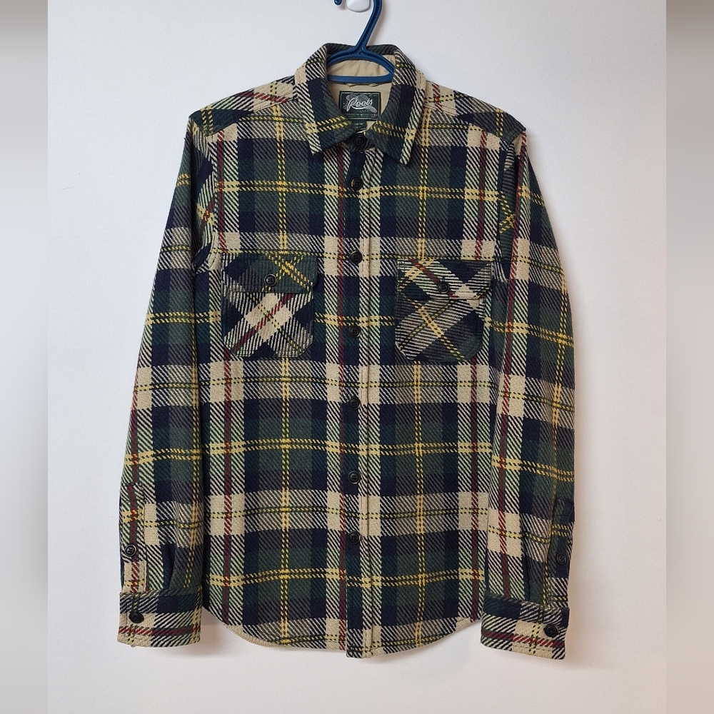 Roots Plaid Flannel Shirt